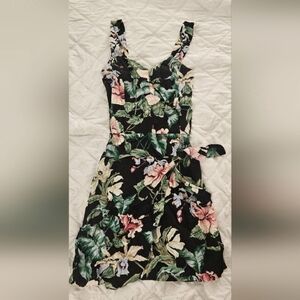 🌟Resort Style Floral Print Sleeveless Vacation Dress🌟